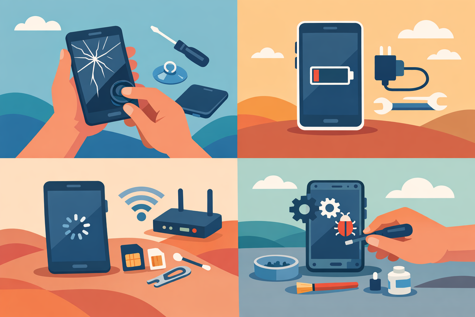 Common Smartphone Problems and How to Fix Them Yourself