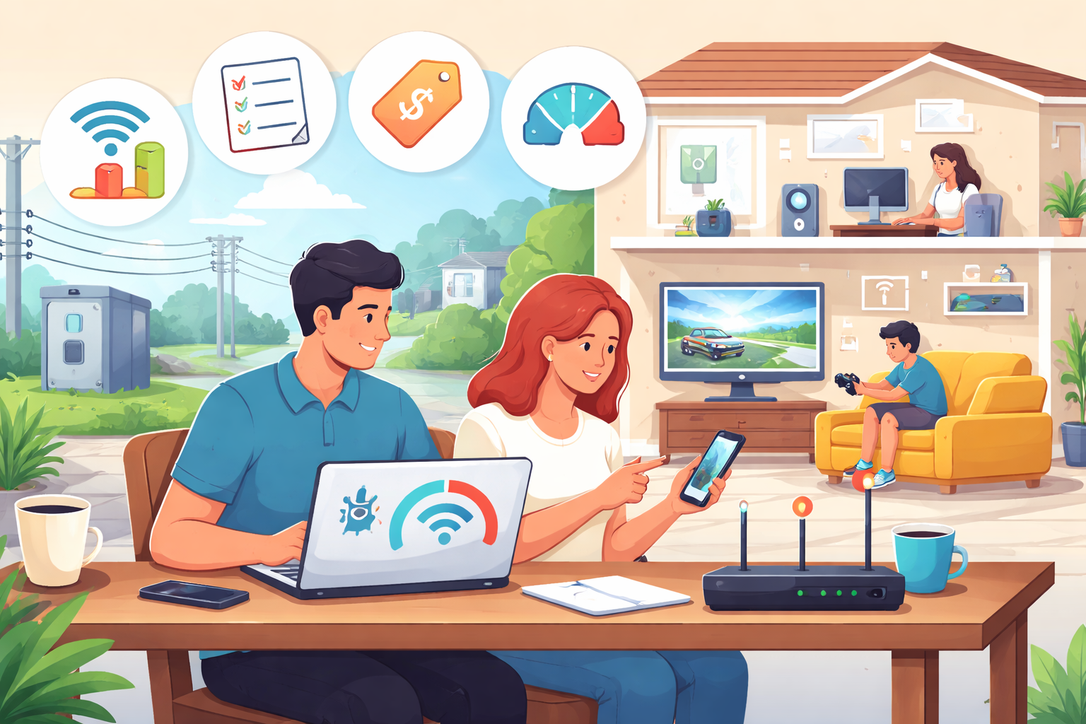 Choosing the Right Internet Service: What Actually Matters at Home
