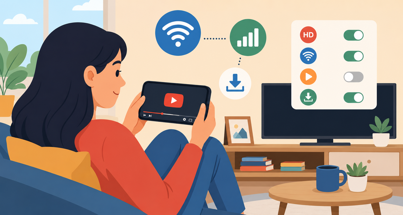 Save Mobile Data While Watching YouTube