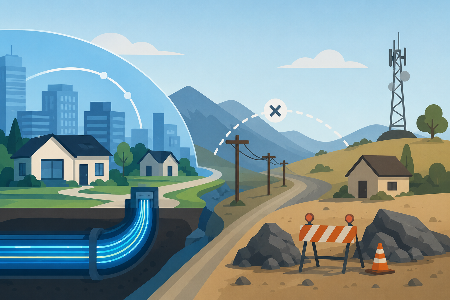 Why Fiber Internet Coverage Remains Limited in Some Areas