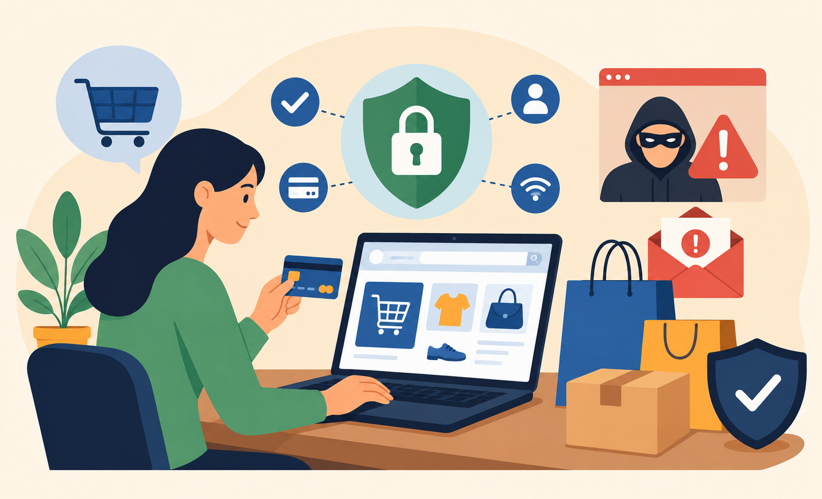 How to Shop Online Safely and Avoid Common Scams