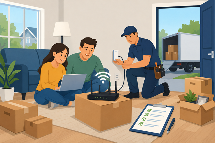 The Internet Moving Checklist to Avoid Service Downtime
