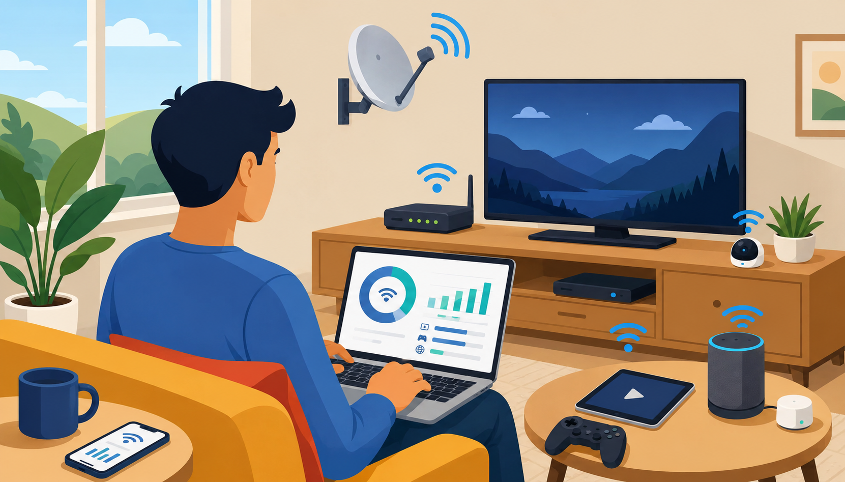 How to Manage Dish Network Internet Data