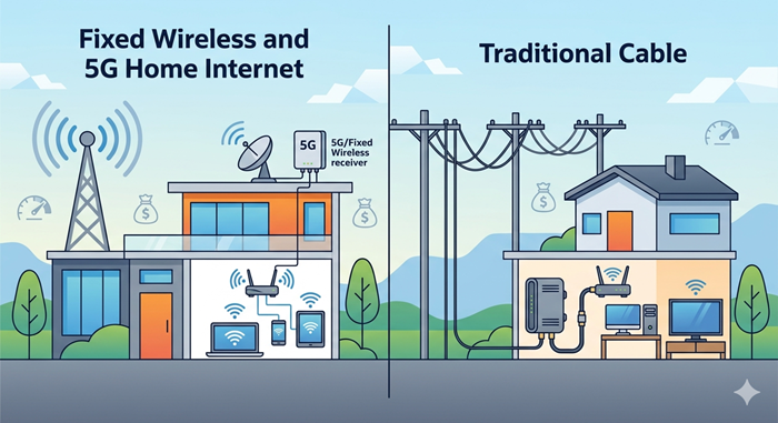Fixed Wireless vs 5G Home Internet: Better Than Cable?